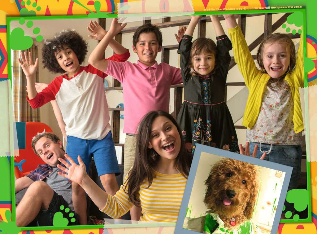 Waffle the Wonder Dog 4 in a Box Children's Puzzles Puzzles