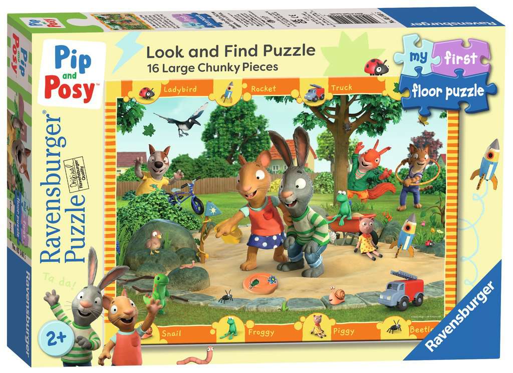 Ravensburger Boys Pip & Posy My First Floor Puzzle Size 35