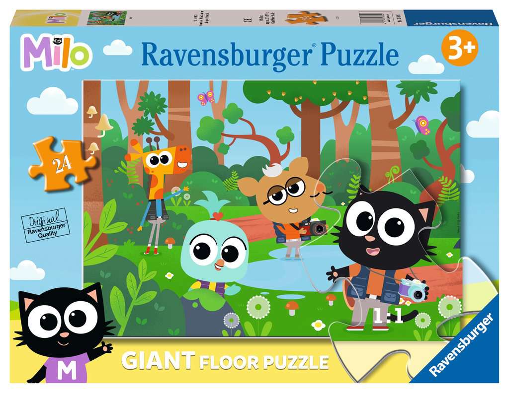 Ravensburger Boys Milo, 24 Piece Giant Floor Jigsaw Puzzle