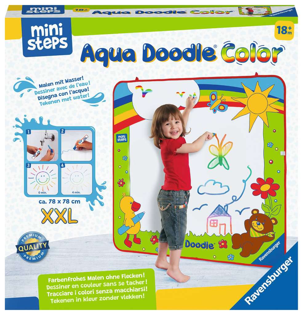 Kinder Aqua Malmatte malen mit Wasser aqua doodle Stift XXL baby travel DE DHL 
