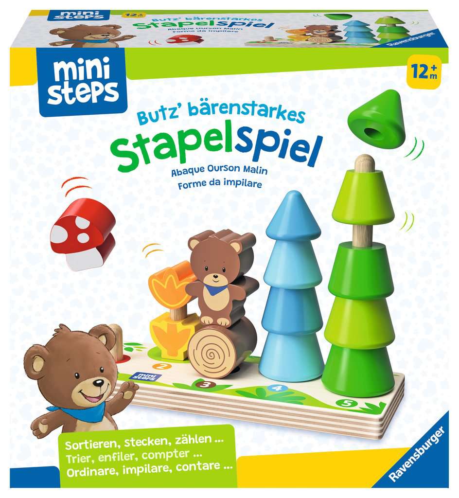 ministeps: Butz‘ bärenstarkes Stapelspiel