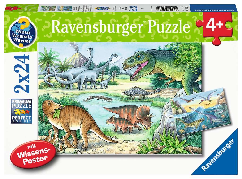 3D Puzzle Dinosaurier Elasmosaurus 18 Teile ab 8 Ja. 