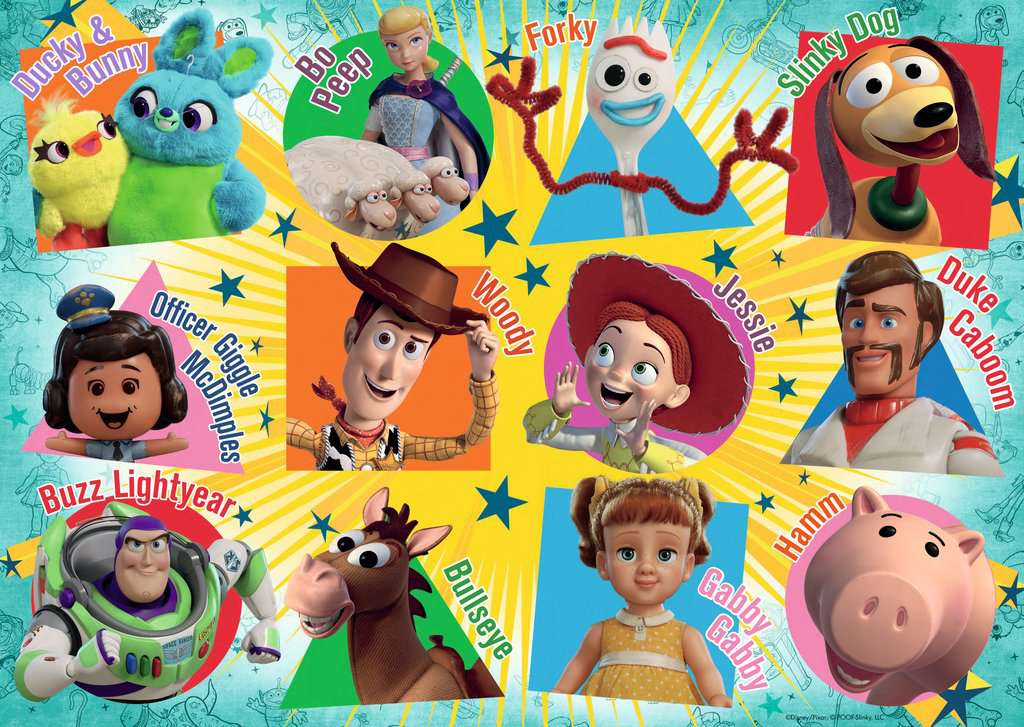 toy story 4 characters all