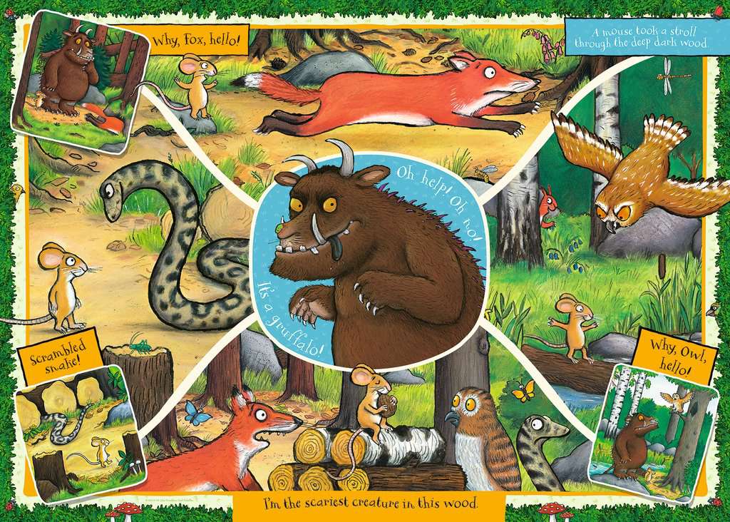 The Gruffalo Giant Floor 24pc Puzzle Infantiles Puzzles Productos