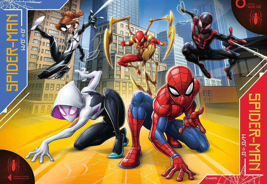 Ravensburger Girls Marvel Spiderman 35 Piece Jigsaw Puzzle