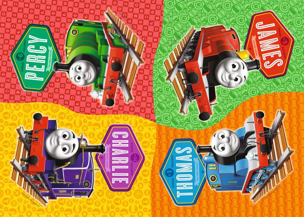Thomas &amp; Friends Four Shaped Puzzles | Children's Puzzles | Puzzles ...