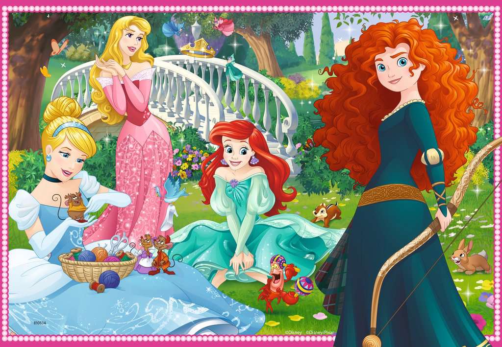 100 Teile Ravensburger Kinder Puzzle XXL Disney Zauberhafte Prinzessinnen 10938 