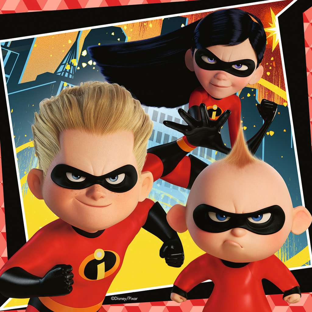 The Incredibles 2, 3x49pc | Children's Puzzles | Puzzles ...
