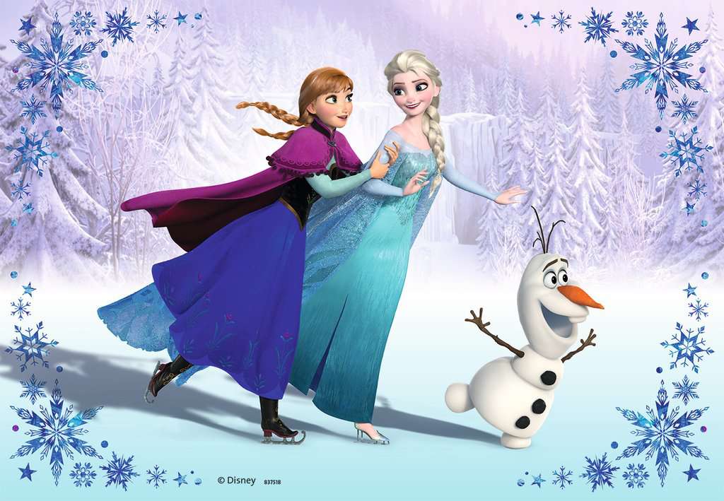 Ravensburger 5010 Puzzles 2x24 pièces La Reine des Neiges 2 Disney