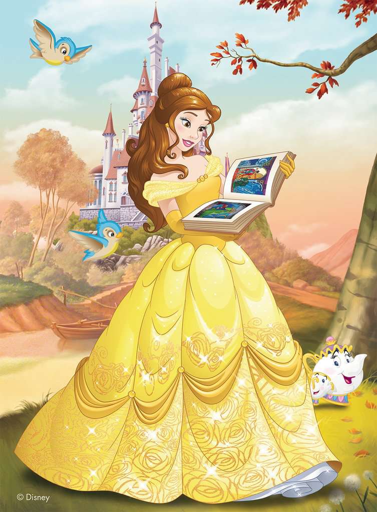 Belle Reads a Fairy Tale | Children's Puzzles | Jigsaw Puzzles ...