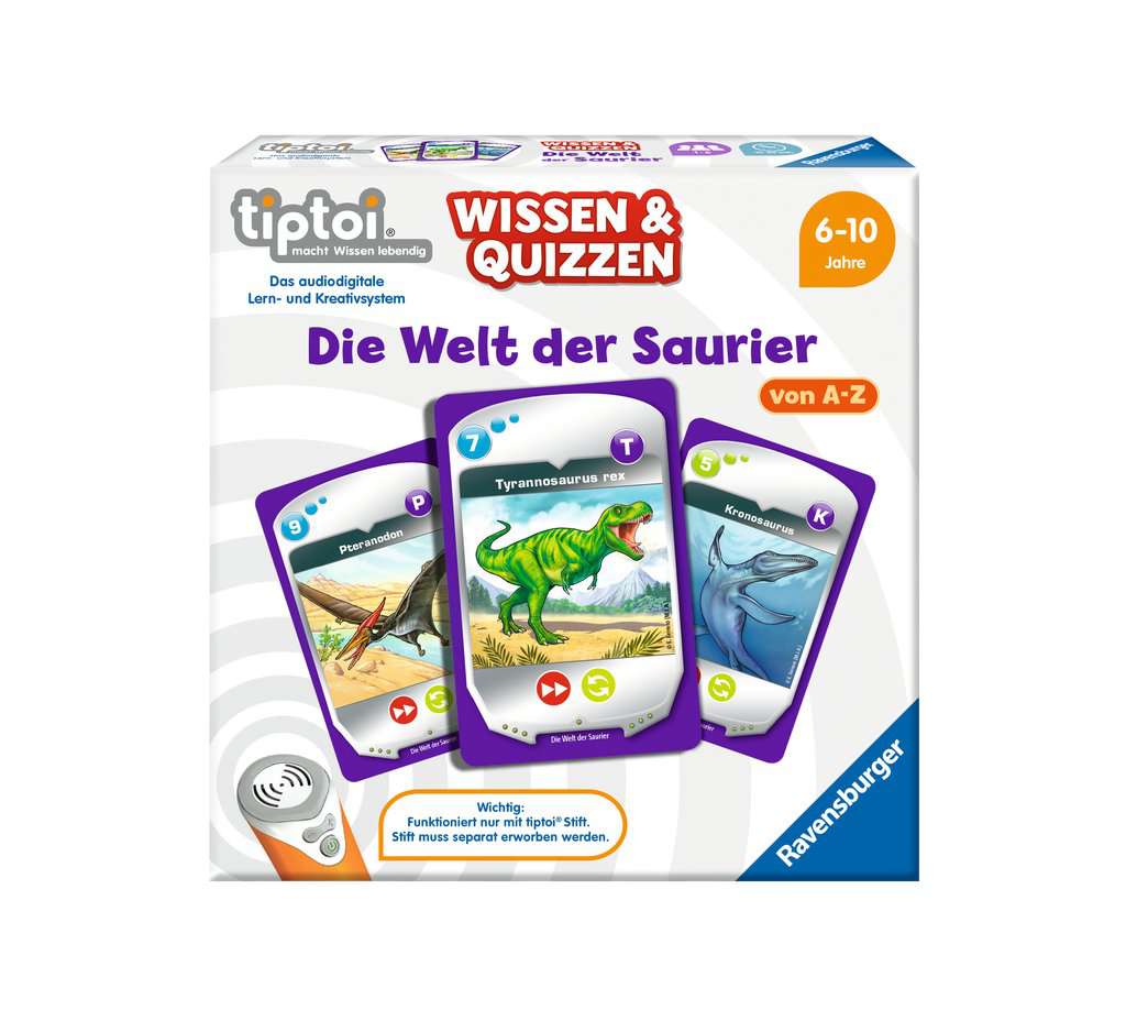 tiptoi Wissen&Quizzen: Saurier Midi