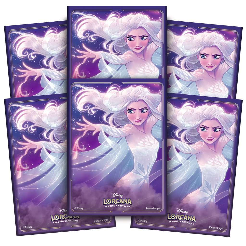 Disney Lorcana: The First Chapter TCG Card Sleeve Pack - Elsa ...