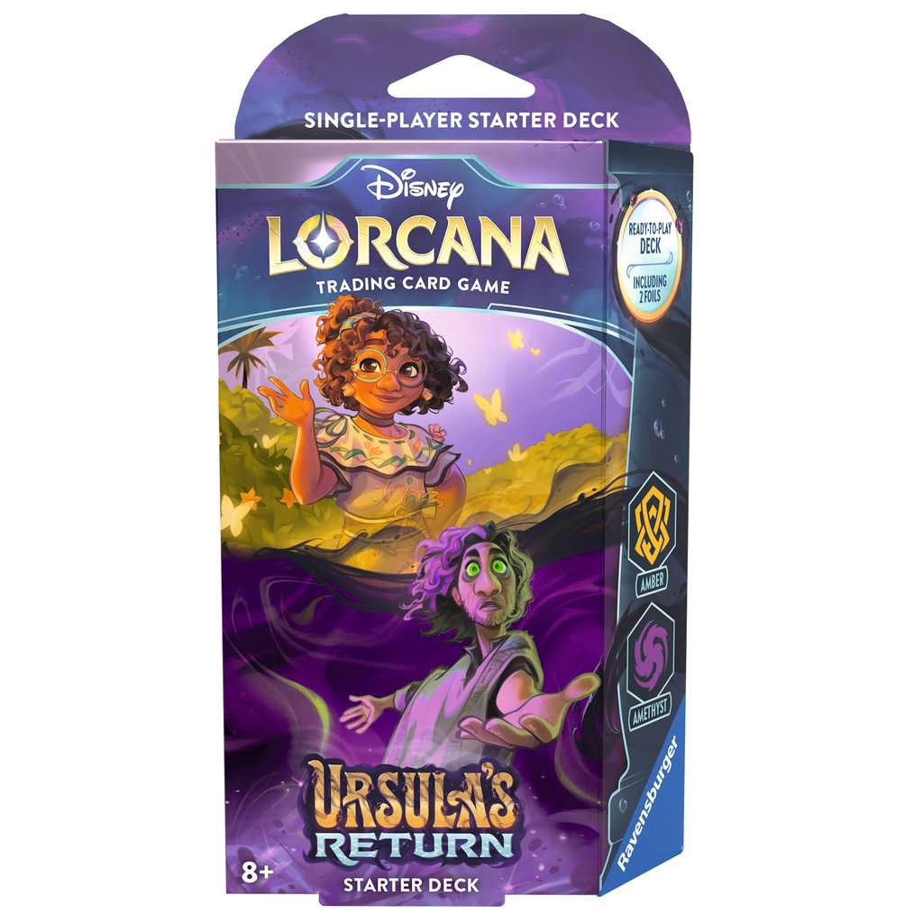 Disney Lorcana: Ursula's Return - Starter Deck Amber and Amethyst (Englisch)