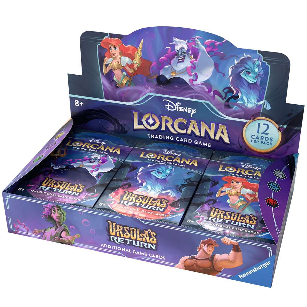 Disney Lorcana: Ursula's Return - Display mit 24 Booster Packs (Englisch)