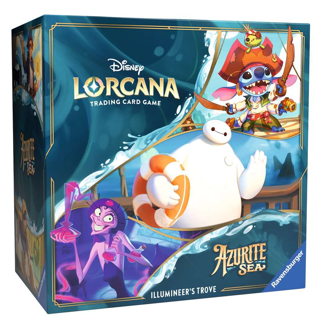 Ravensburger Disney Lorcana Tcg: Azurite Sea - Illumineers Trove