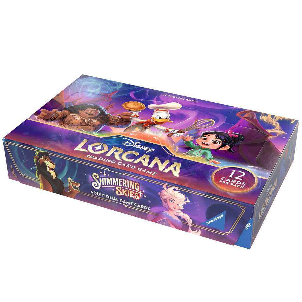 Disney Lorcana: Shimmering Skies - Display mit 24 Booster Packs (Englisch)