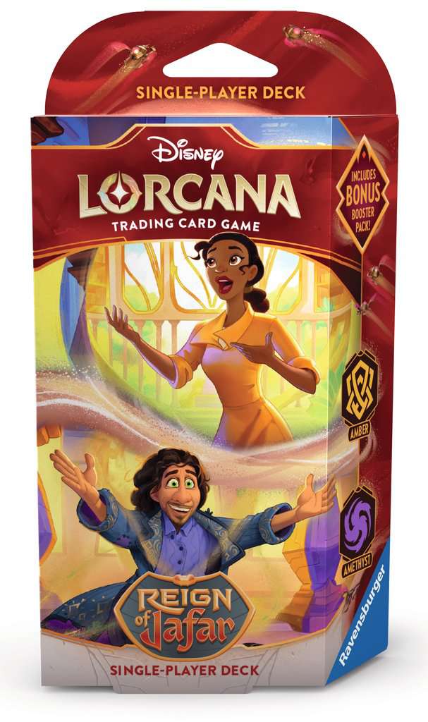 Disney Lorcana: Reign of Jafar - Single-Player Deck Amber and Amethyst (Englisch)