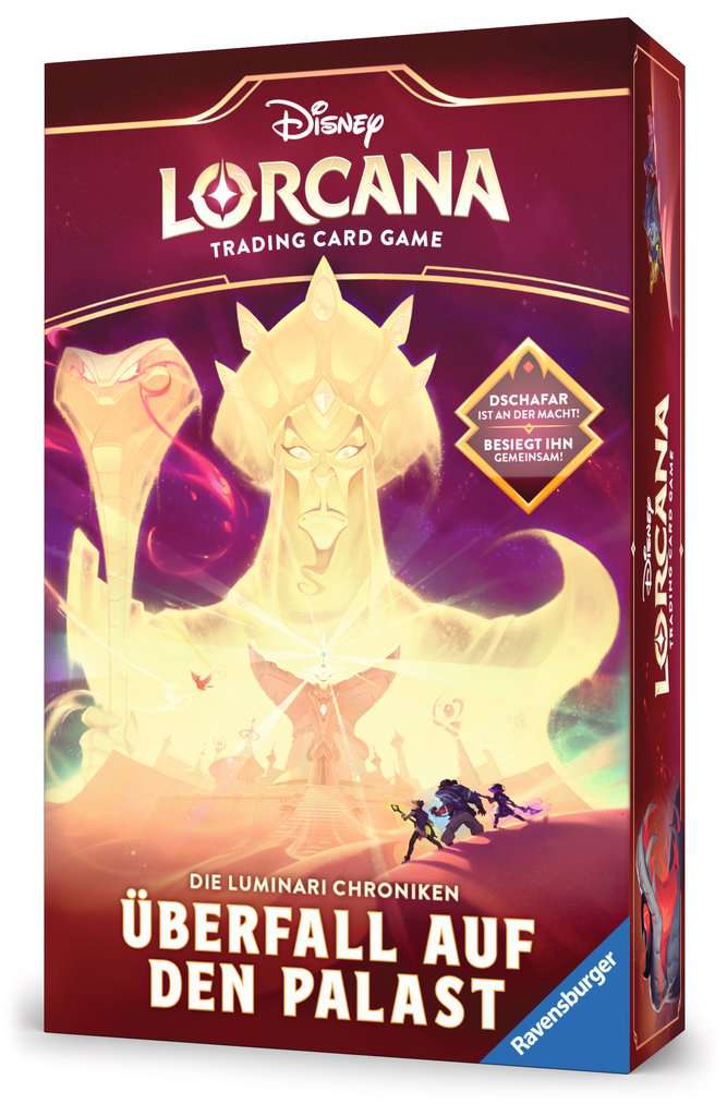 Disney Lorcana: Domäne von Dschafar - Die Luminari Chroniken - Überfall auf den Palast (Deutsch)