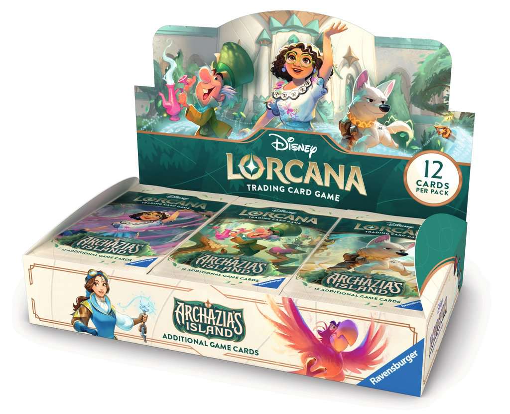 Disney Lorcana TCG: Archazia's Island - Display with 24 Booster Packs (Englisch)