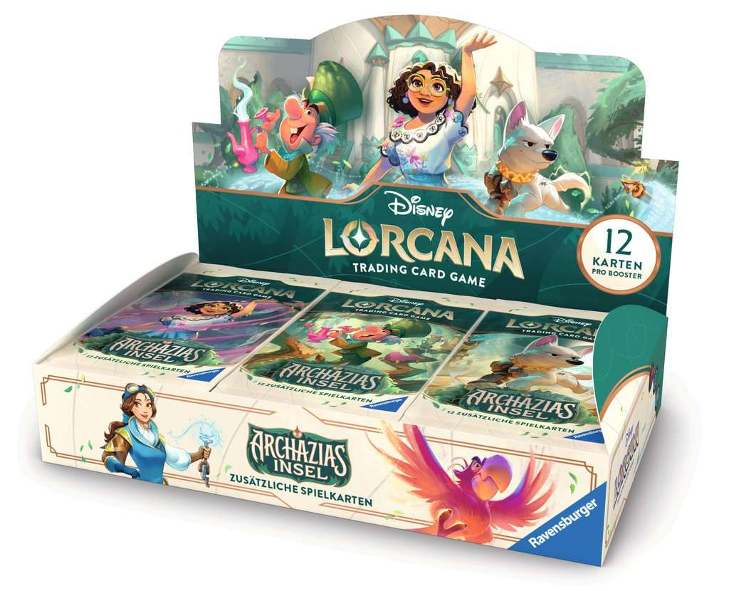 Thumbnail - Disney Lorcana TCG: Archazias Insel - Display mit 24 Booster Packs (Deutsch)