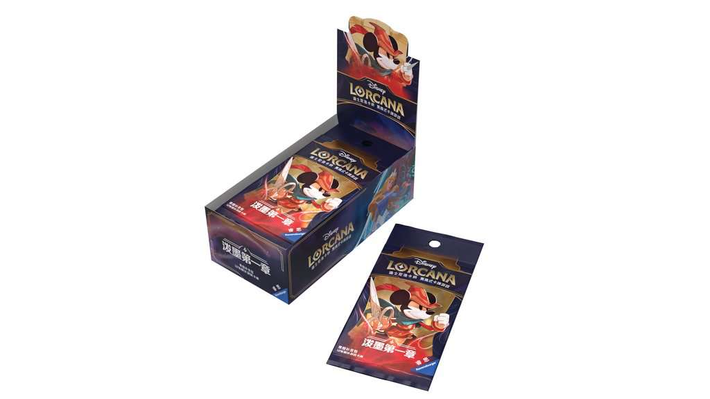 Disney Lorcana: Das erste Kapitel - Display mit 10 Booster Packs (Chinesisch)