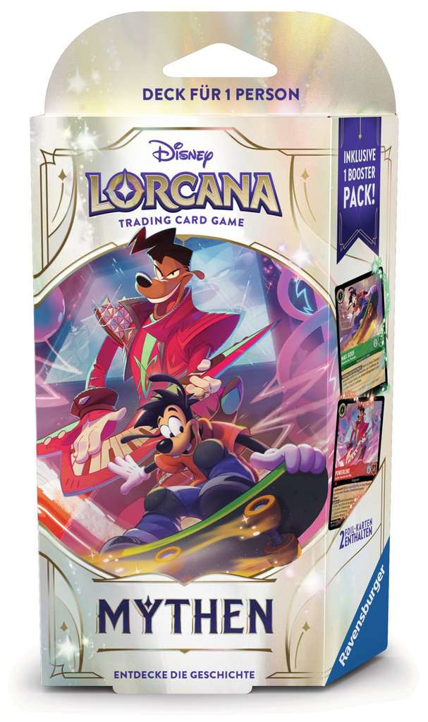 Disney Lorcana TCG: Mythen - Einzelspieler Deck Smaragd und Rubin (Deutsch)