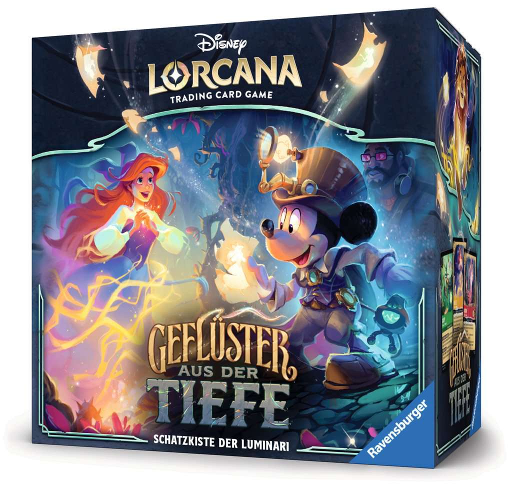 Disney Lorcana TCG: Geflüster aus der Tiefe - Schatzkiste der Luminari (Deutsch)