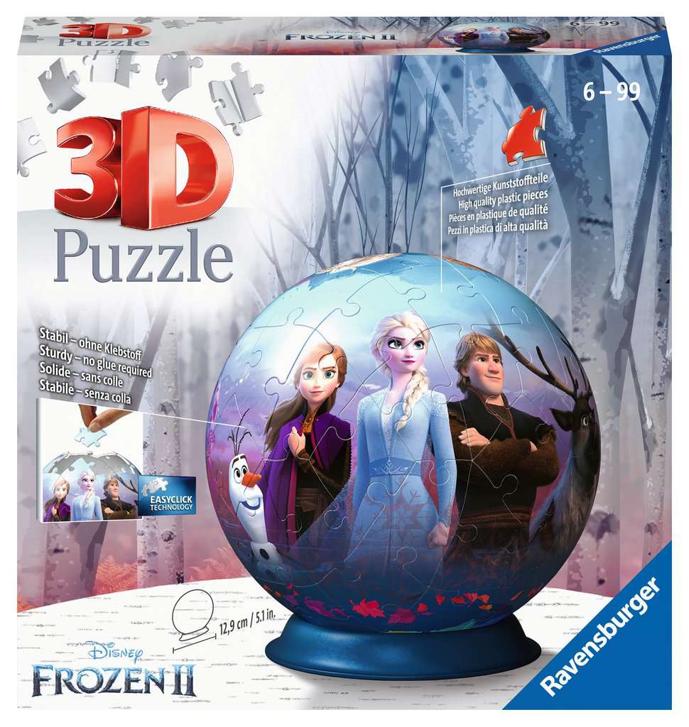 Bedankt Huh Clam Disney Frozen 2 | 3D Puzzle Ball | 3D puzzels | Producten | nl | Disney  Frozen 2