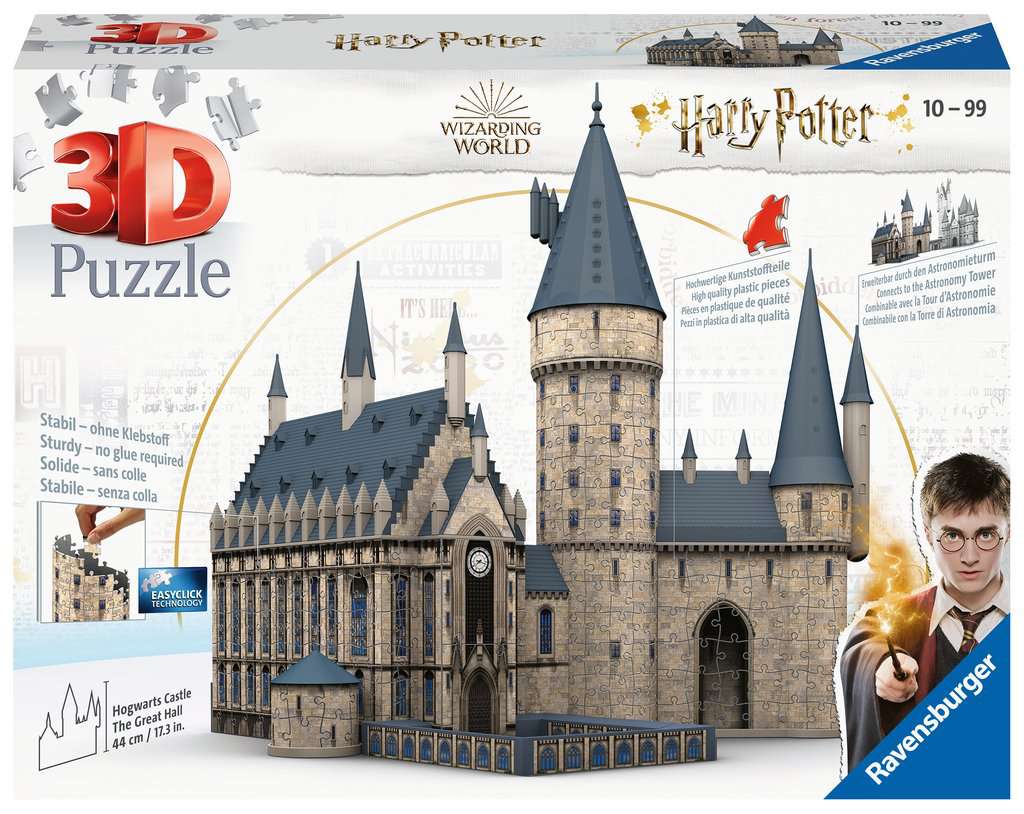 3D Rompecabezas De Harry Potter Hogwarts Gran Salón 