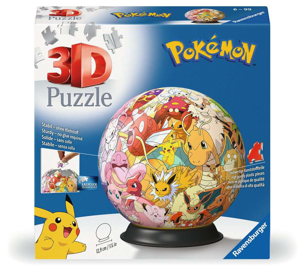 Puzzle-Ball Pokémon Kanto Region