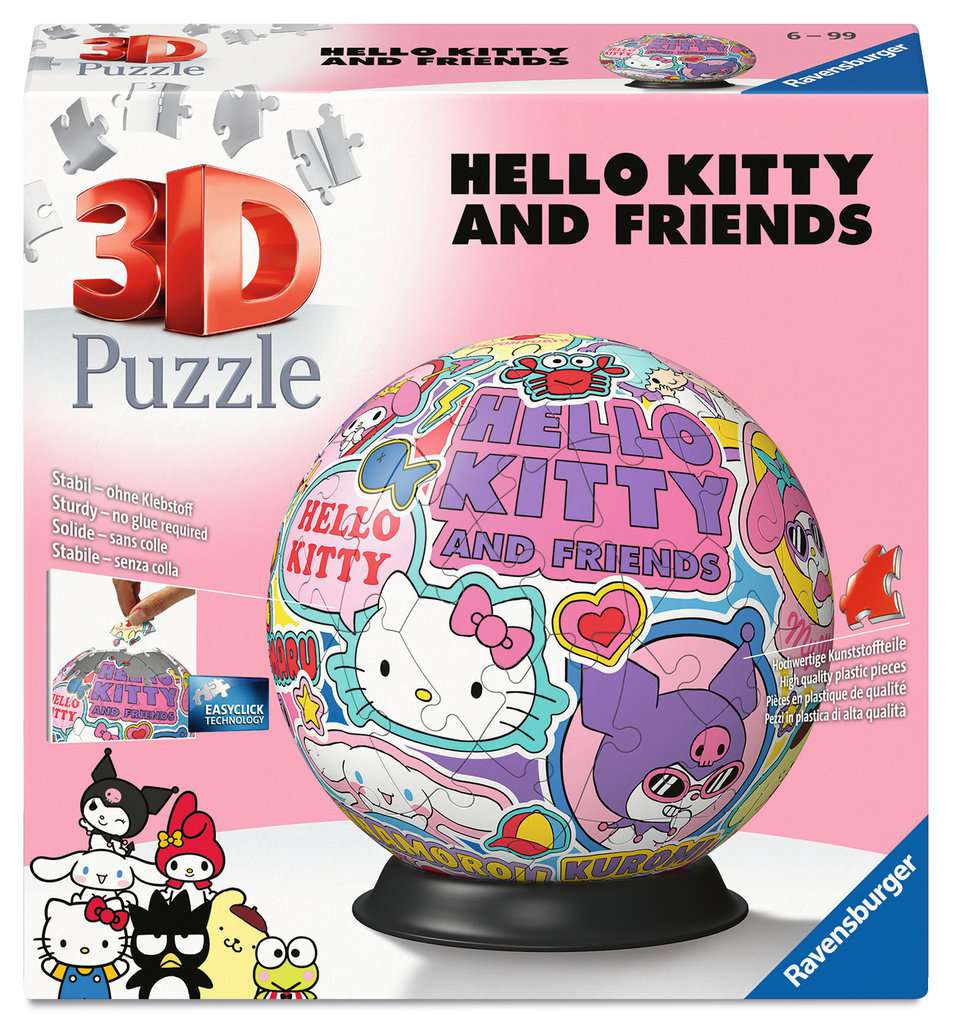 Puzzle-Ball Hello Kitty and Friends