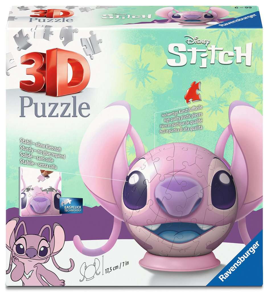 Puzzle-Ball Disney Stitch - Angel mit Ohren