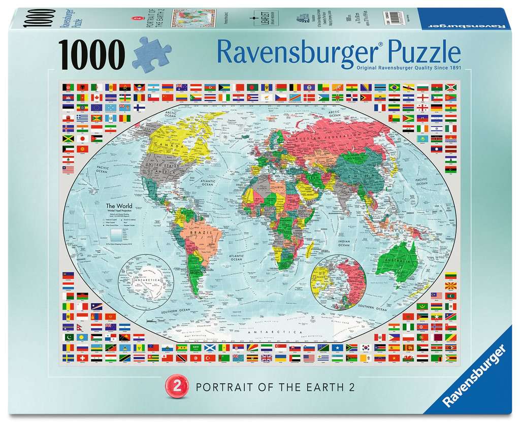 Ravensburger Women's Portrait Of The Earth 2 1000 Piece Jigsaw Puzzle