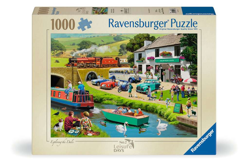Ravensburger Women's Leisure Days No.2 – Exploring The Dales, 1000 Piece Jigsaw Puzzle