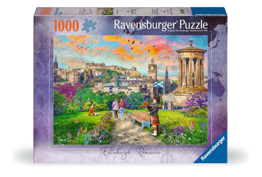 Ravensburger Women's Edinburgh Romance 1000 Piece Jigsaw Puzzle