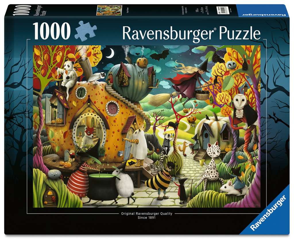 Ravensburger Happy Halloween 1000 Piece Jigsaw Puzzle