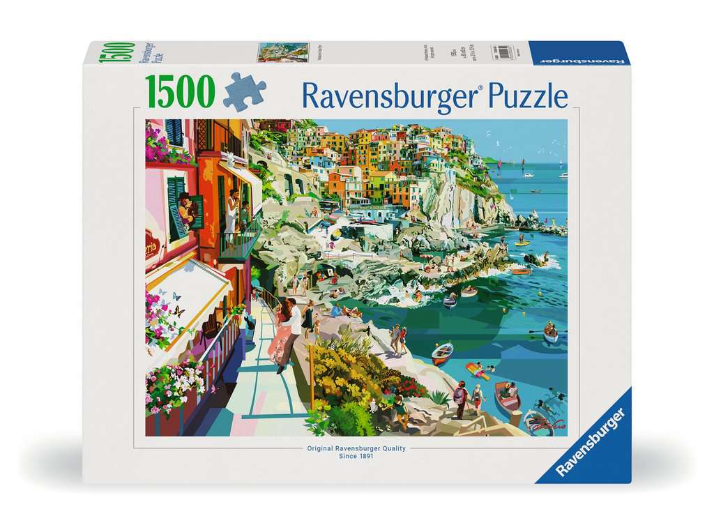 Ravensburger Adult Puzzle 1500 Pieces - Romance In Cinque Terre