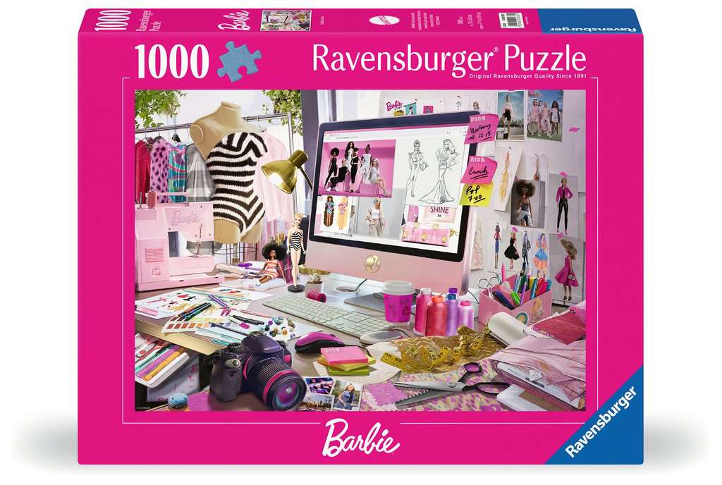 Ravensburger Women's Barbie Fashion Icon 1000 Piece Jigsaw Puzzle