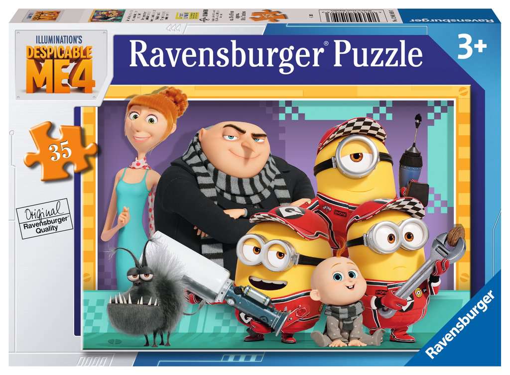 Ravensburger Boys Despicable Me 4 35 Piece Jigsaw Puzzle