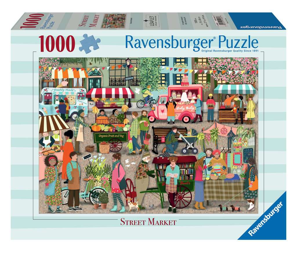Ravensburger Women's Street Market 1000 Piece Jigsaw Puzzle
