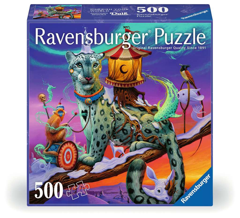 Ravensburger Women's Golden Borreal 500 Piece Jigsaw Puzzle