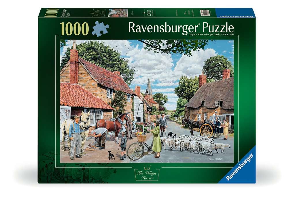 Ravensburger Women's The Village Farrier 1000 Piece Jigsaw Puzzle