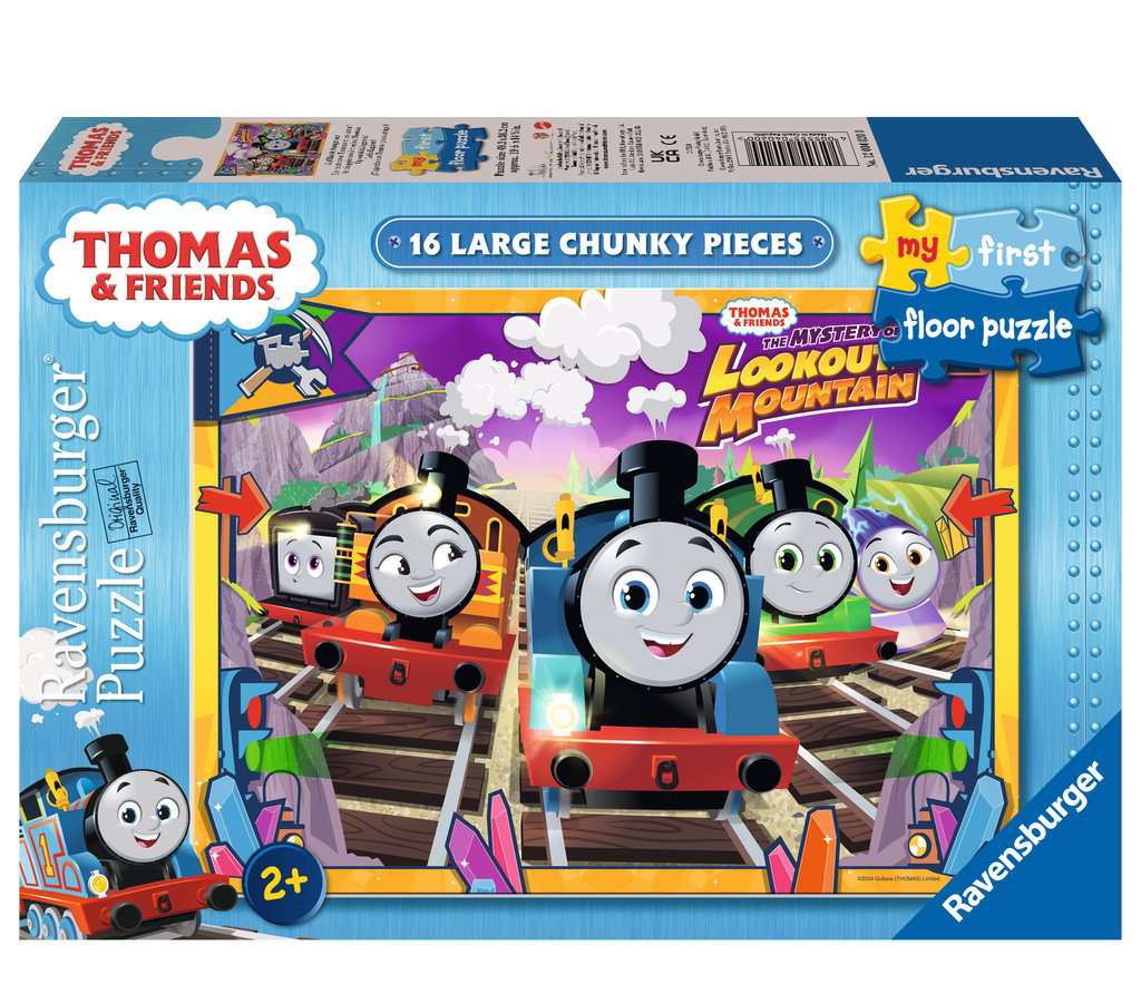 Ravensburger Boys My First Floor Puzzle - Thomas & Friends, 16 Piece Jigsaw Puzzles