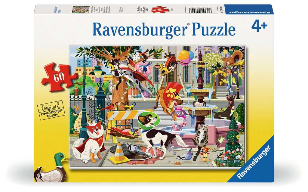 Ravensburger Boys Super Dogs To The ​Rescue, 60 Piece Jigsaw Puzzle
