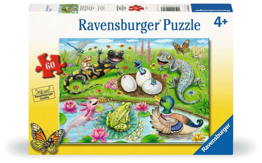 Ravensburger Men's Hello Hatchlings 60 Piece Jigsaw Puzzle