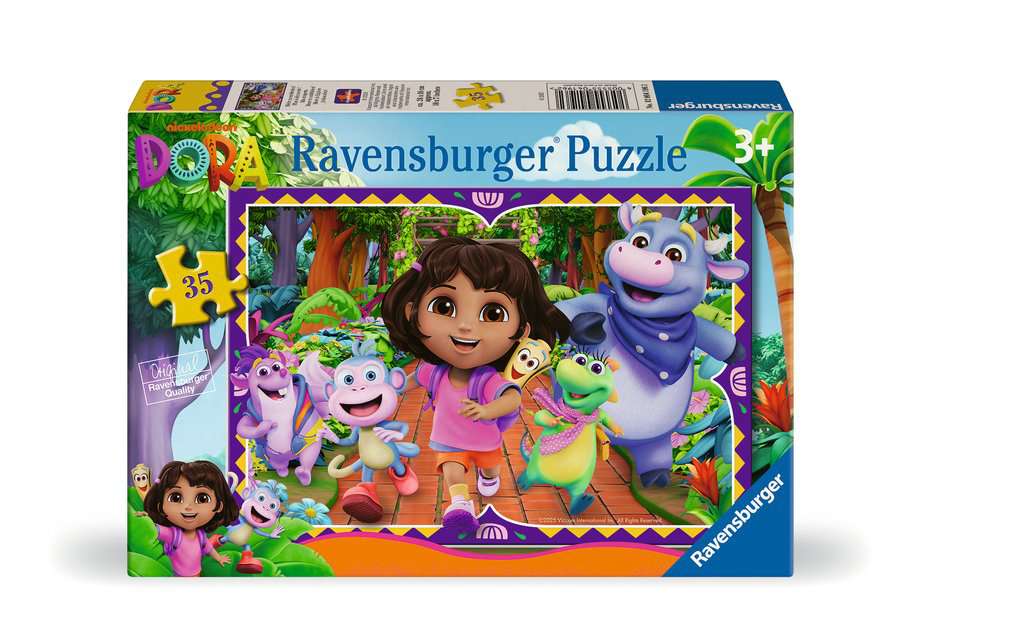 Ravensburger Boys Dora 35 Piece Jigsaw Puzzle - More To Explore