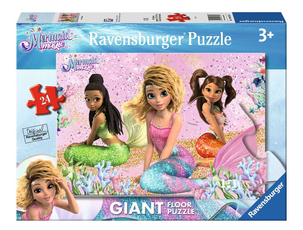 Ravensburger Mermaid Magic 24 Piece Giant Floor Puzzle