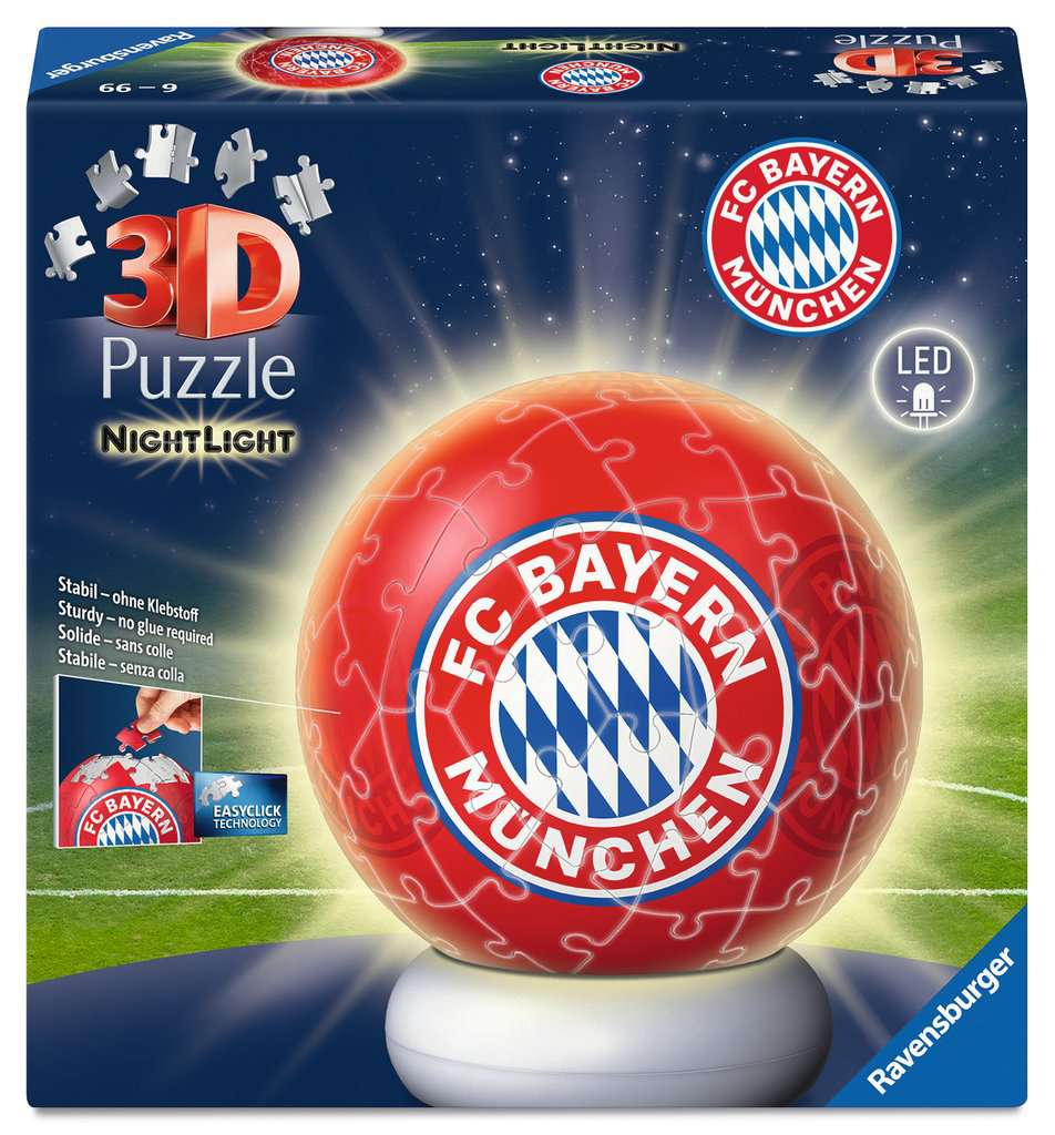 Puzzle-Ball Nachtlicht FC Bayern München