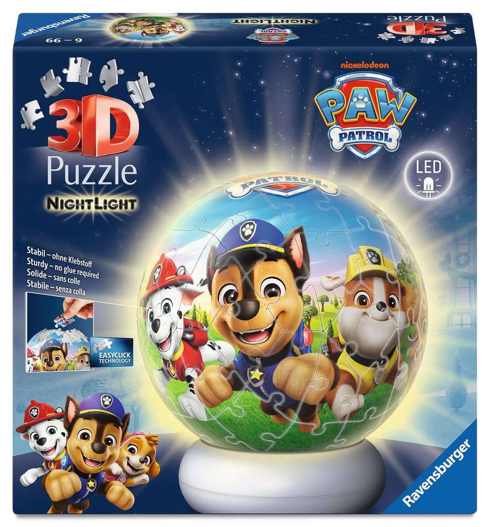 Puzzle-Ball Nachtlicht Paw Patrol