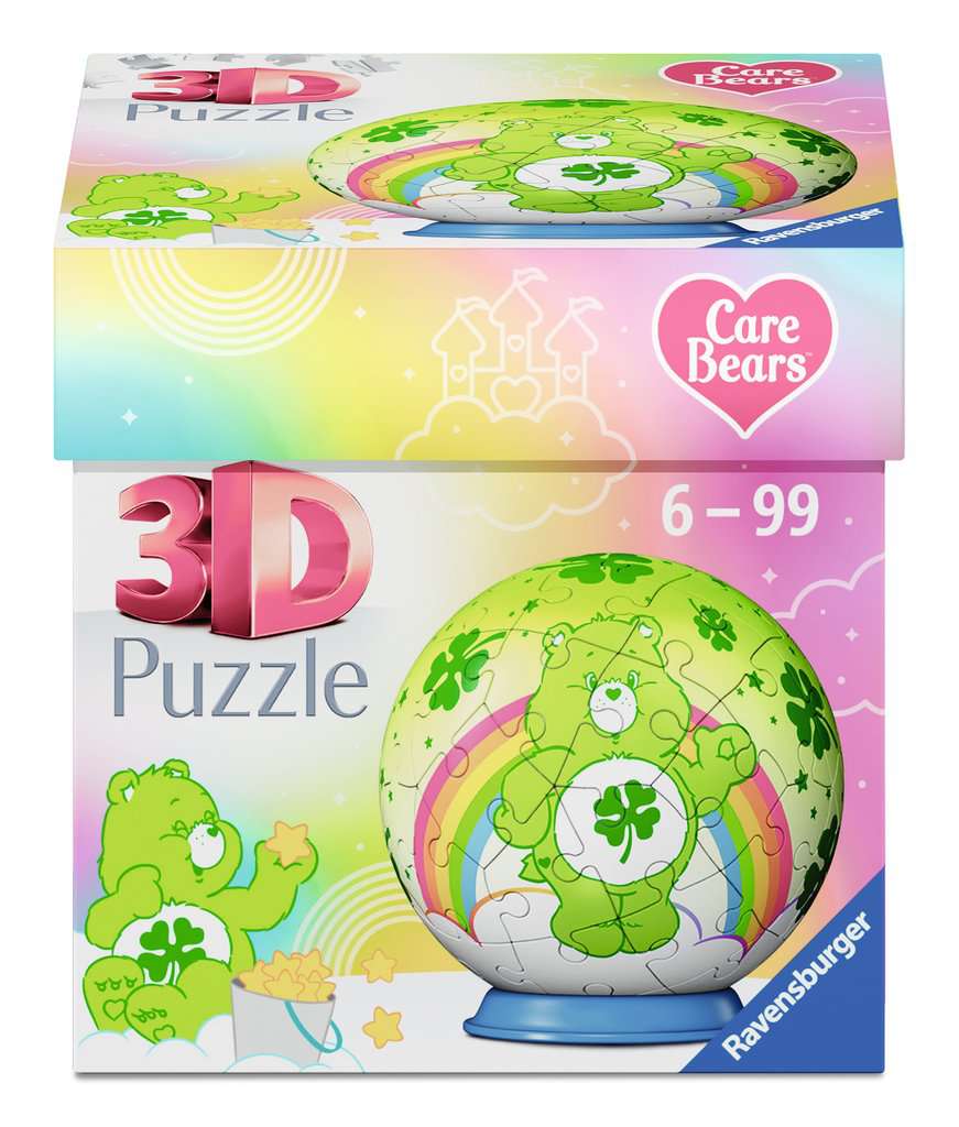Puzzle-Ball Care Bears Good Luck Bear